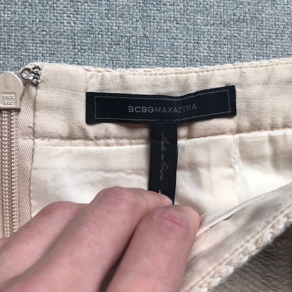 BCBG Mallika Skirt in Almond Blossom Combo - Picture 8 of 8